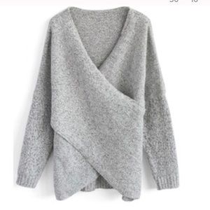 Chicwish Wrap Sweater